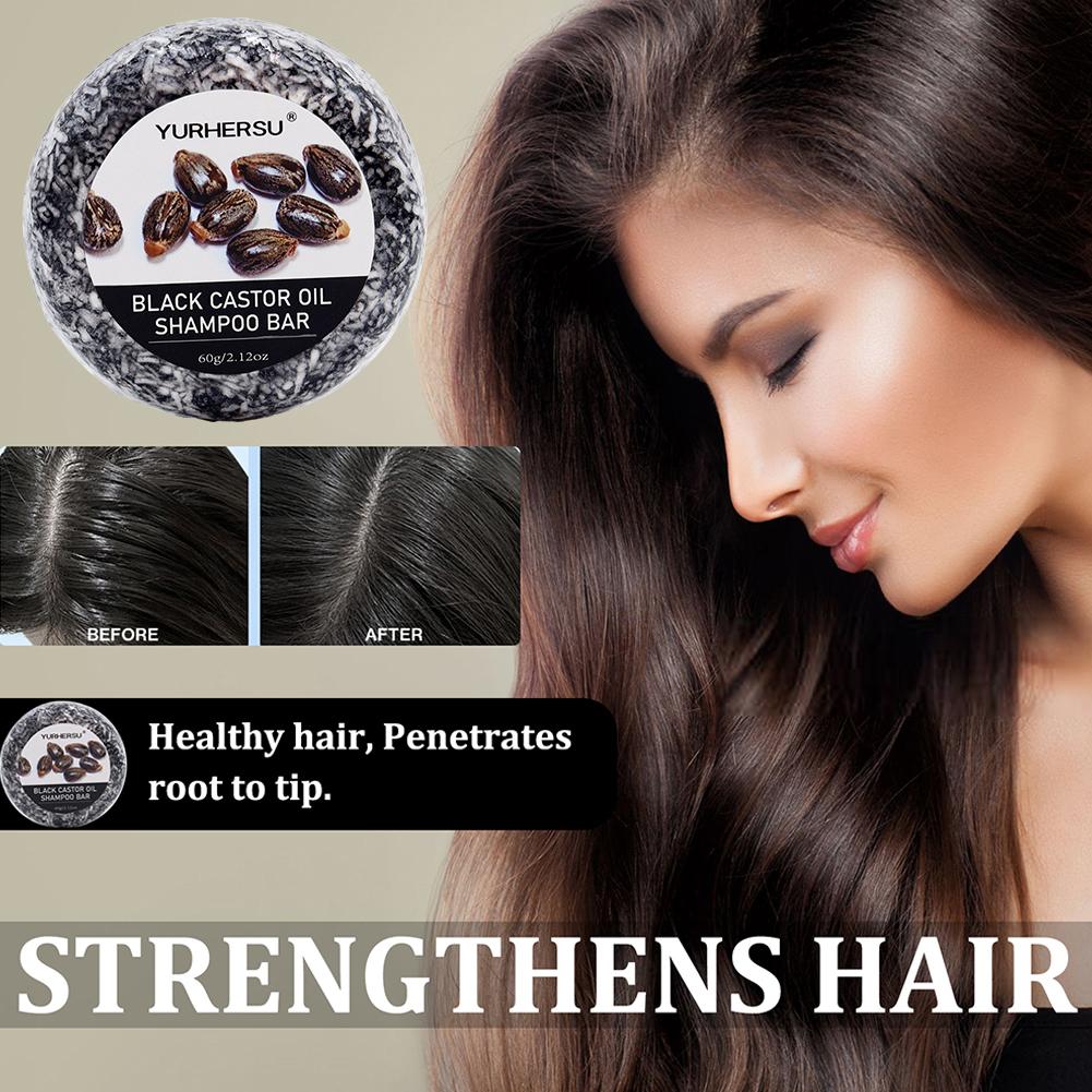 Hair Care Elseve - 1/3/5 ชิ้น 60 กรัม แชมพูบาร์แบล็คแคสเตอร์ 2-in-1