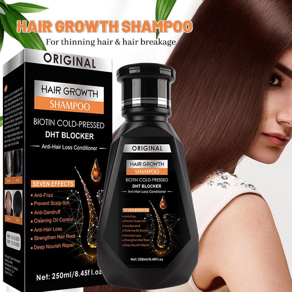 Hair Care Elseve - 250ML Biotin แชมพูแปรงหวีสําหรับผม Anti-รังแคบรรเทาอาการคันเสริมสร้างผมร่วง Treatment สําหรับผู้หญิงผู้ชาย