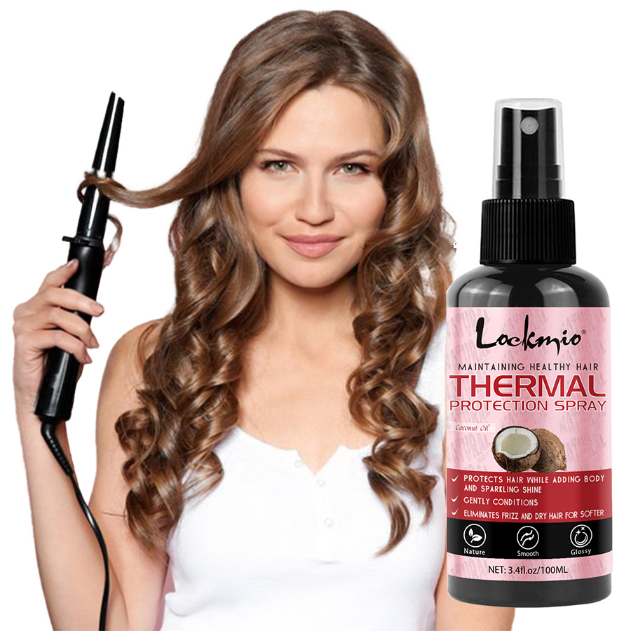 Hair Care Wow - สเปรย์ป้องกันความร้อนสําหรับผม เซรั่มป้องกันความร้อน ปกป้องผมจากรังสียูวี ครีมนวดผมให้ความชุ่มชื้นที่เสียหายสําหรับผู้หญิง