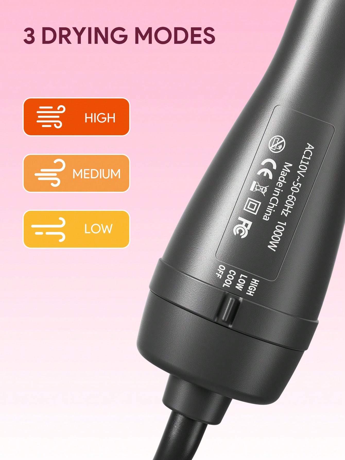 แปรงลมร้อน JMMO 3 in 1 พร้อมปล - Hair Care Step บทวิจารณ์และราคา