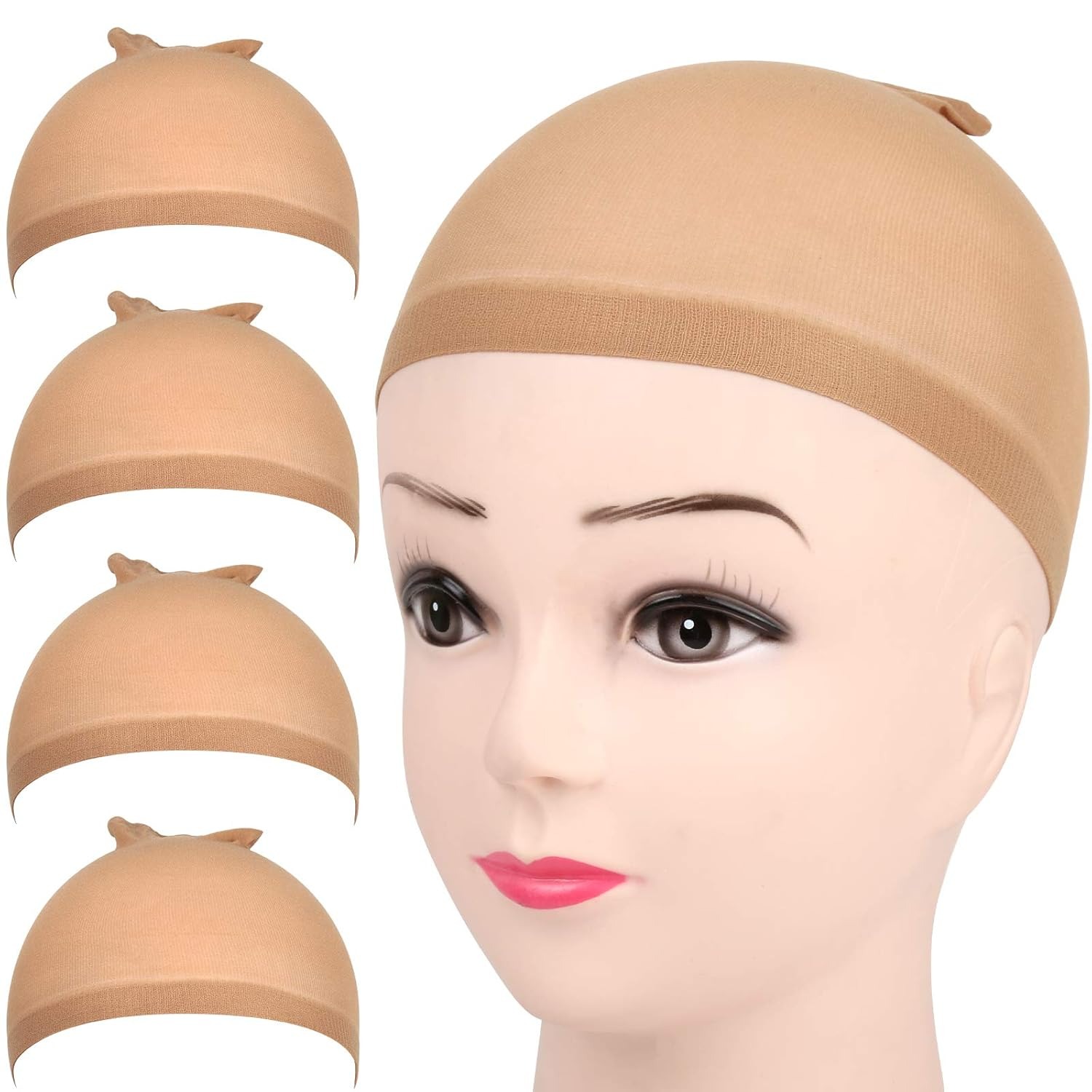 หมวกคลุมผม ตาข่ายคลุมผม ตาข่าย - Wig Cap Stocking บทวิจารณ์และราคา