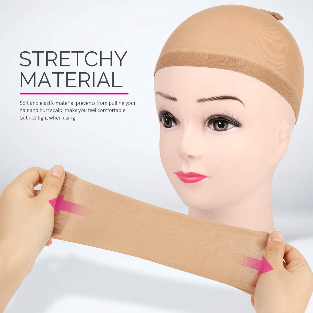หมวกคลุมผม ตาข่ายคลุมผม ตาข่าย - Wig Cap Stocking บทวิจารณ์และราคา