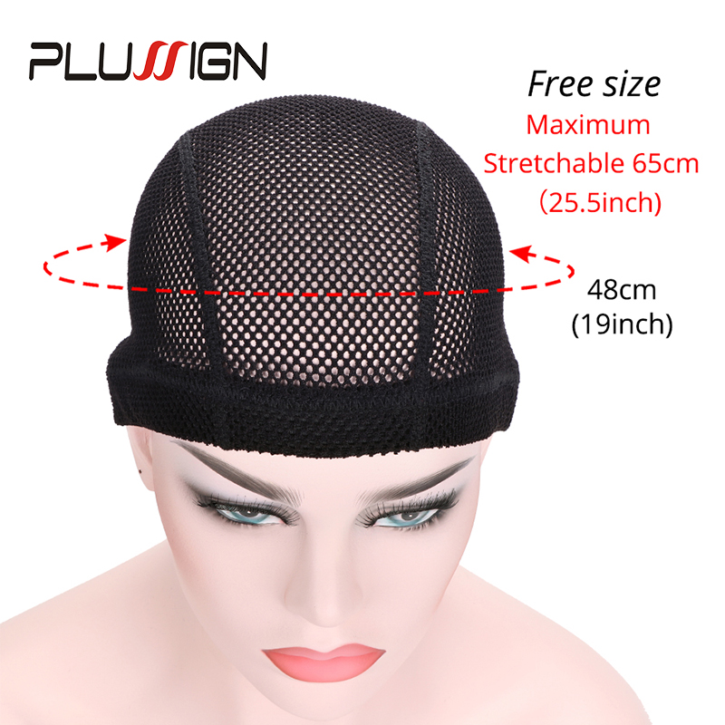 Plussign นุ่มโครเชต์หมวกวิกผมห - Wig Cap Stocking บทวิจารณ์และราคา