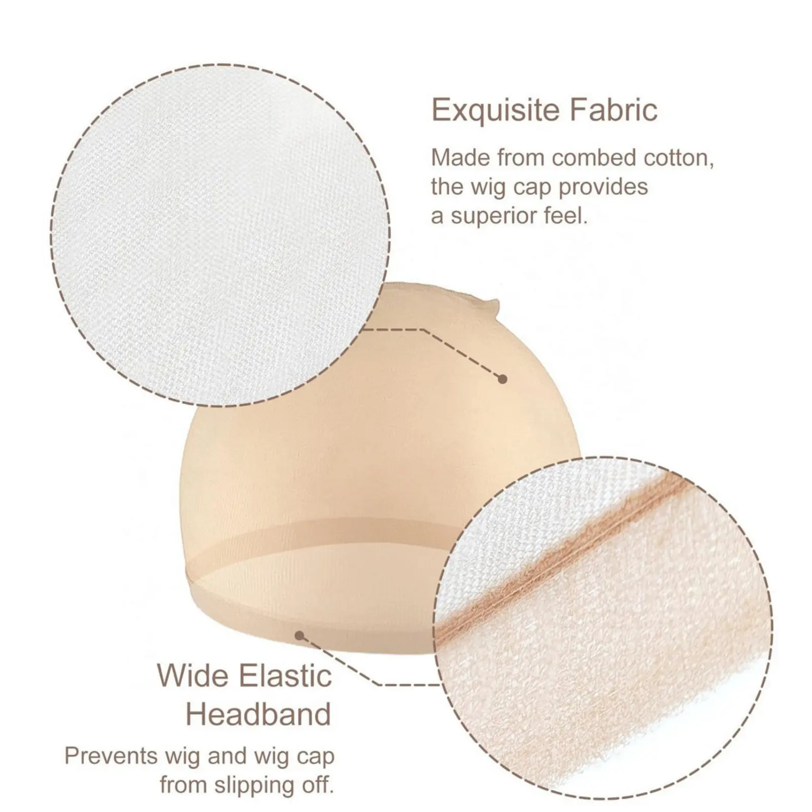 หมวกวิกผม HD แบบใส ระบายอากาศไ - Wig Cap Stocking บทวิจารณ์และราคา