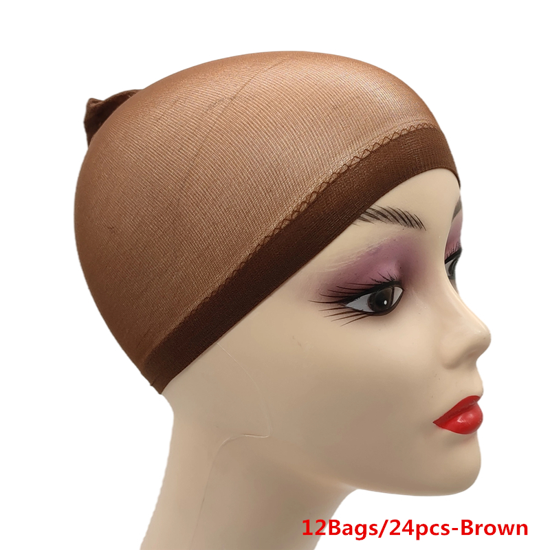 หมวกคลุมผมแบบยืดได้ 12 ถุง/24  - Wig Cap Stocking บทวิจารณ์และราคา