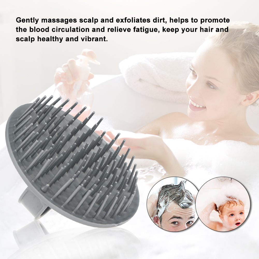 ซิลิโคนแชมพูแปรงนวดหนังศีรษะสํ - Hair Care Dandruff บทวิจารณ์และราคา