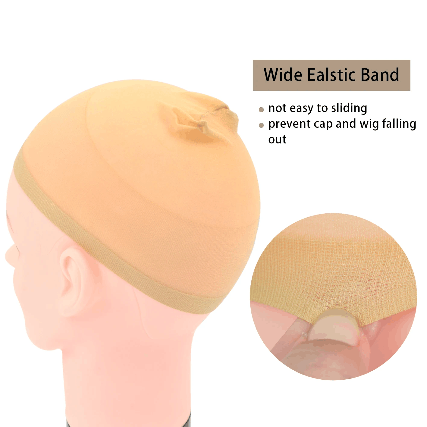 ตาข่ายคลุมผมแบบยืดได้ 12 ชิ้น  - Wig Cap Stocking บทวิจารณ์และราคา