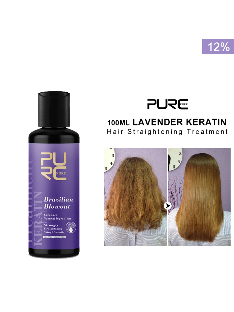 PURC Lavender 12% บราซิล Kerat - Hair Care Dupes บทวิจารณ์และราคา