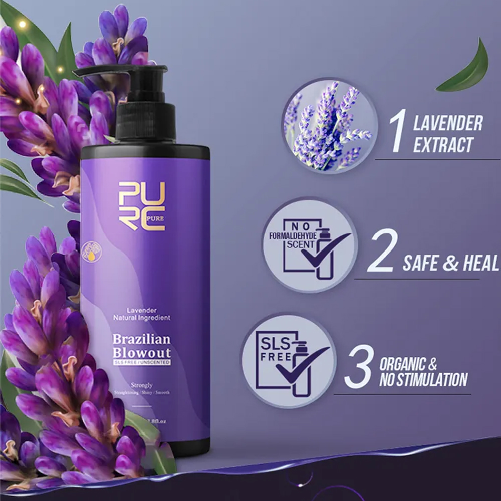 PURC Lavender 12% บราซิล Kerat - Hair Care Dupes บทวิจารณ์และราคา