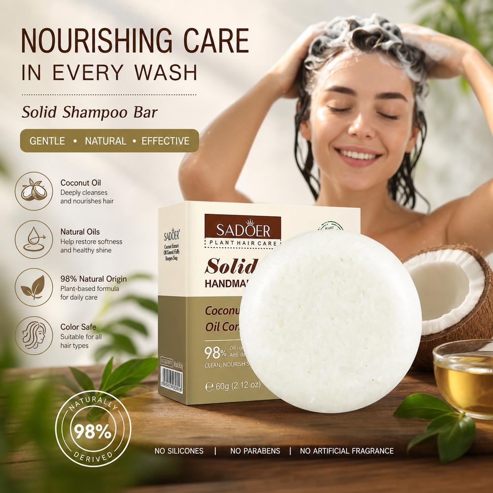 แชมพูบาร์มะพร้าวธรรมชาติสำหรับ - Hair Care Dandruff บทวิจารณ์และราคา